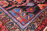 Black New Authentic Persian Nahavand Rug - 5' 5" X 9' 5" - Golden Nile