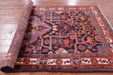 Black New Authentic Persian Nahavand Rug - 5' 5" X 9' 5" - Golden Nile
