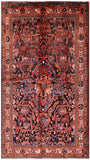 Black New Persian Nahavand Wool Rug - 5' 7" X 9' 10" - Golden Nile