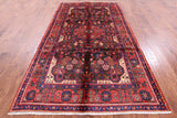 Authentic Persian Nahavand Hand Knotted Rug - 5' 6" X 9' 10" - Golden Nile
