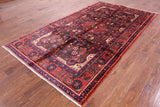 Authentic Persian Nahavand Hand Knotted Rug - 5' 6" X 9' 10" - Golden Nile