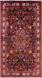 Black New Persian Nahavand Full Pile Wool Rug - 5' 3" X 9' 9" - Golden Nile