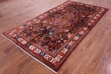 Black New Persian Nahavand Full Pile Wool Rug - 5' 3" X 9' 9" - Golden Nile