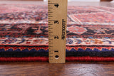 Black New Authentic Persian Nahavand Hand Knotted Rug - 5' 0" X 8' 3" - Golden Nile