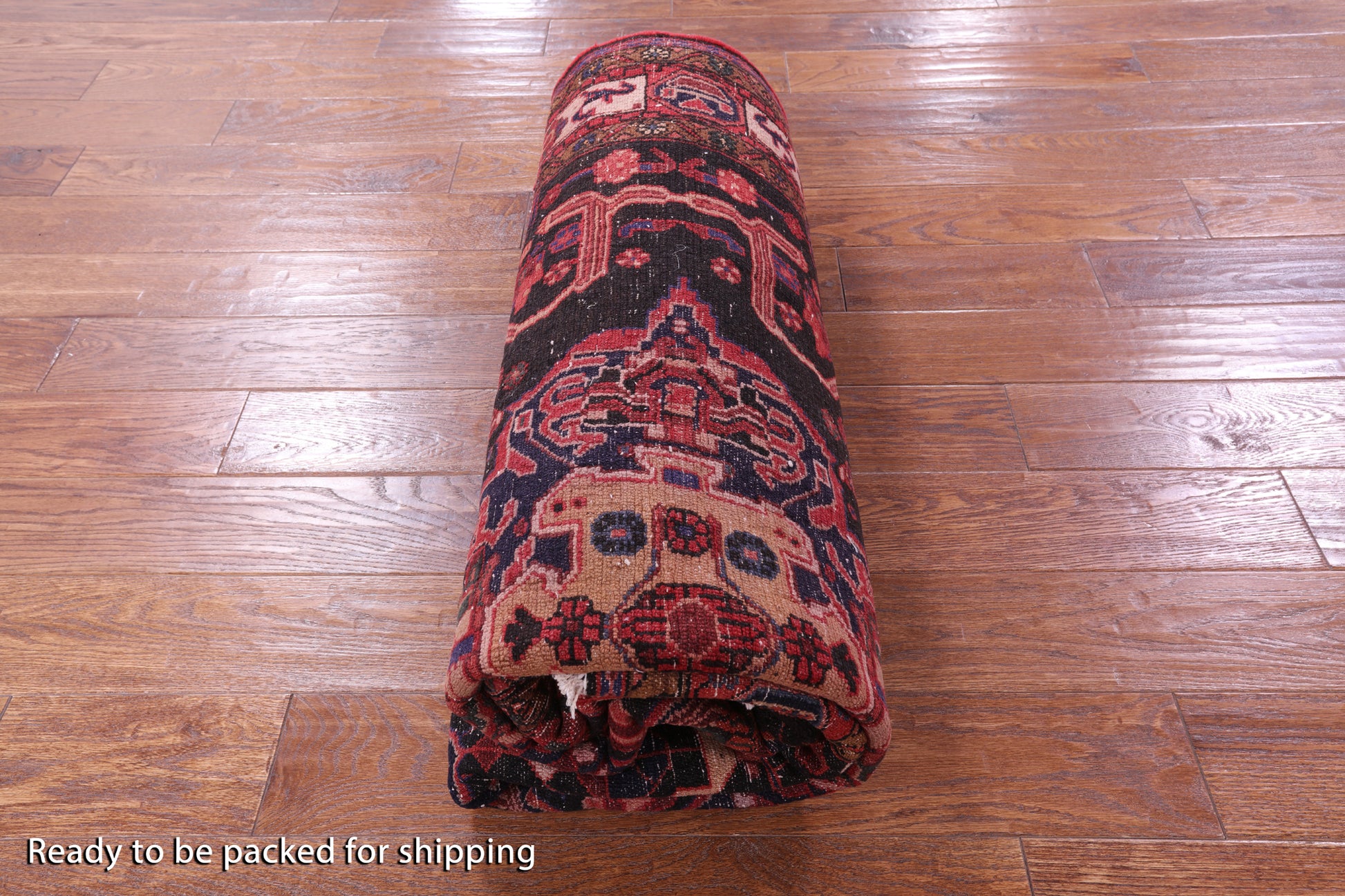 Black New Authentic Persian Nahavand Rug - 5' 5" X 8' 3" - Golden Nile