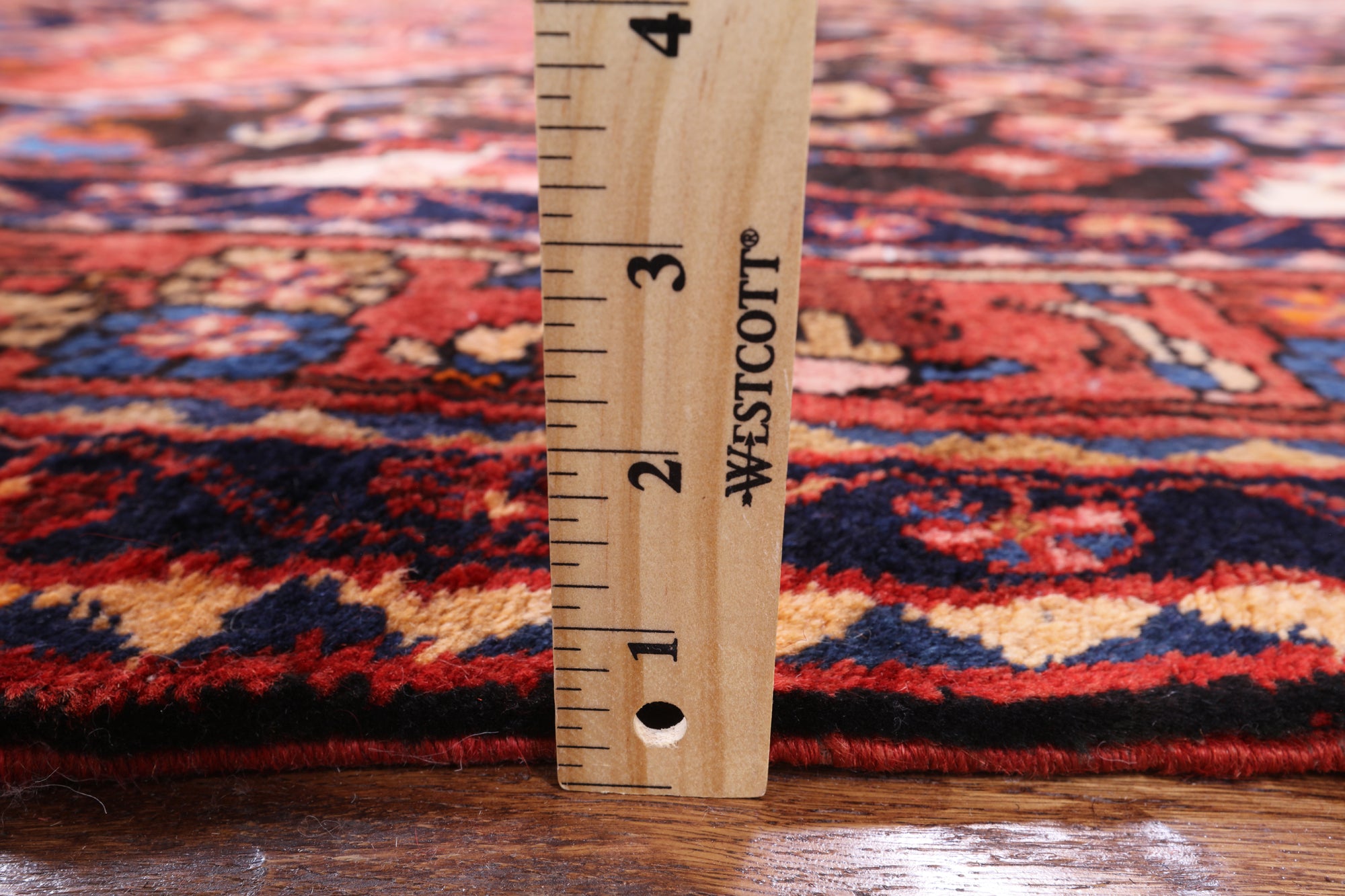 Black Authentic Persian Nahavand Area Rug - 5' 9" X 10' 10" - Golden Nile