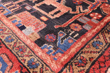 Black New Authentic Persian Nahavand Area Rug - 5' 4" X 9' 0" - Golden Nile