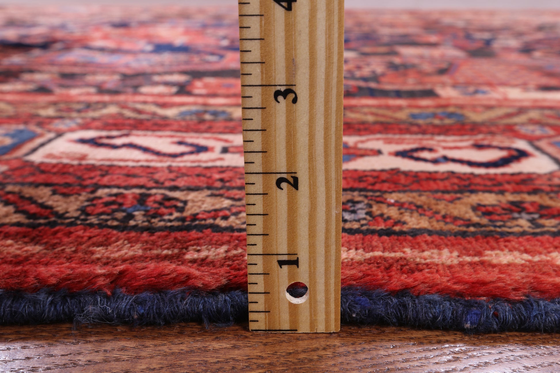 Black New Authentic Persian Nahavand Area Rug - 5' 4" X 9' 0" - Golden Nile