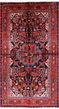 New Handmade Authentic Persian Nahavand Rug - 5' 5" X 9' 11" - Golden Nile