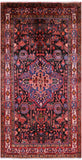 Black New Authentic Persian Nahavand Rug - 5' 2" X 9' 11" - Golden Nile