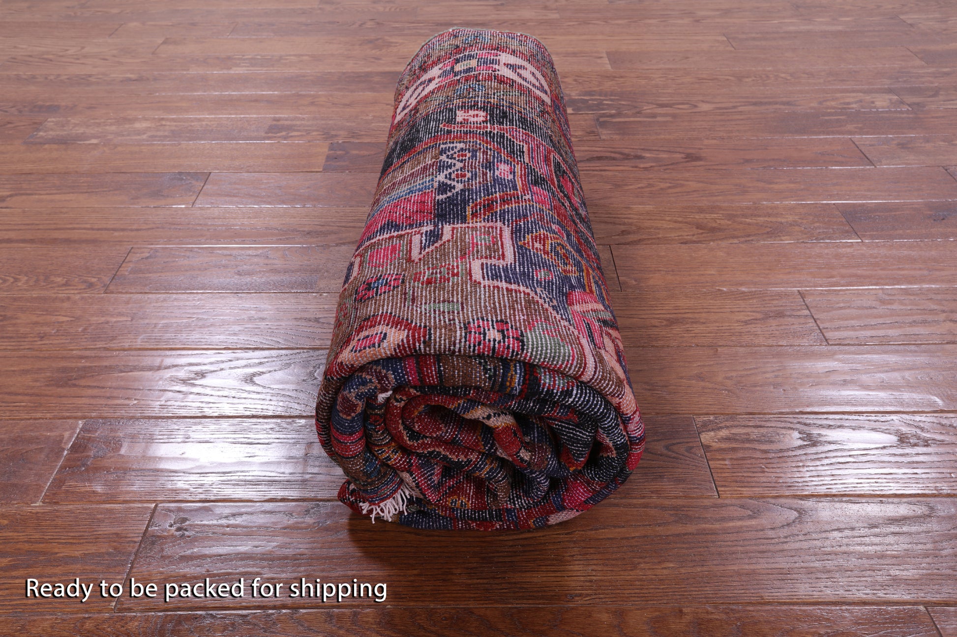 Black New Authentic Persian Nahavand Hand Knotted Rug - 5' 3" X 9' 7" - Golden Nile