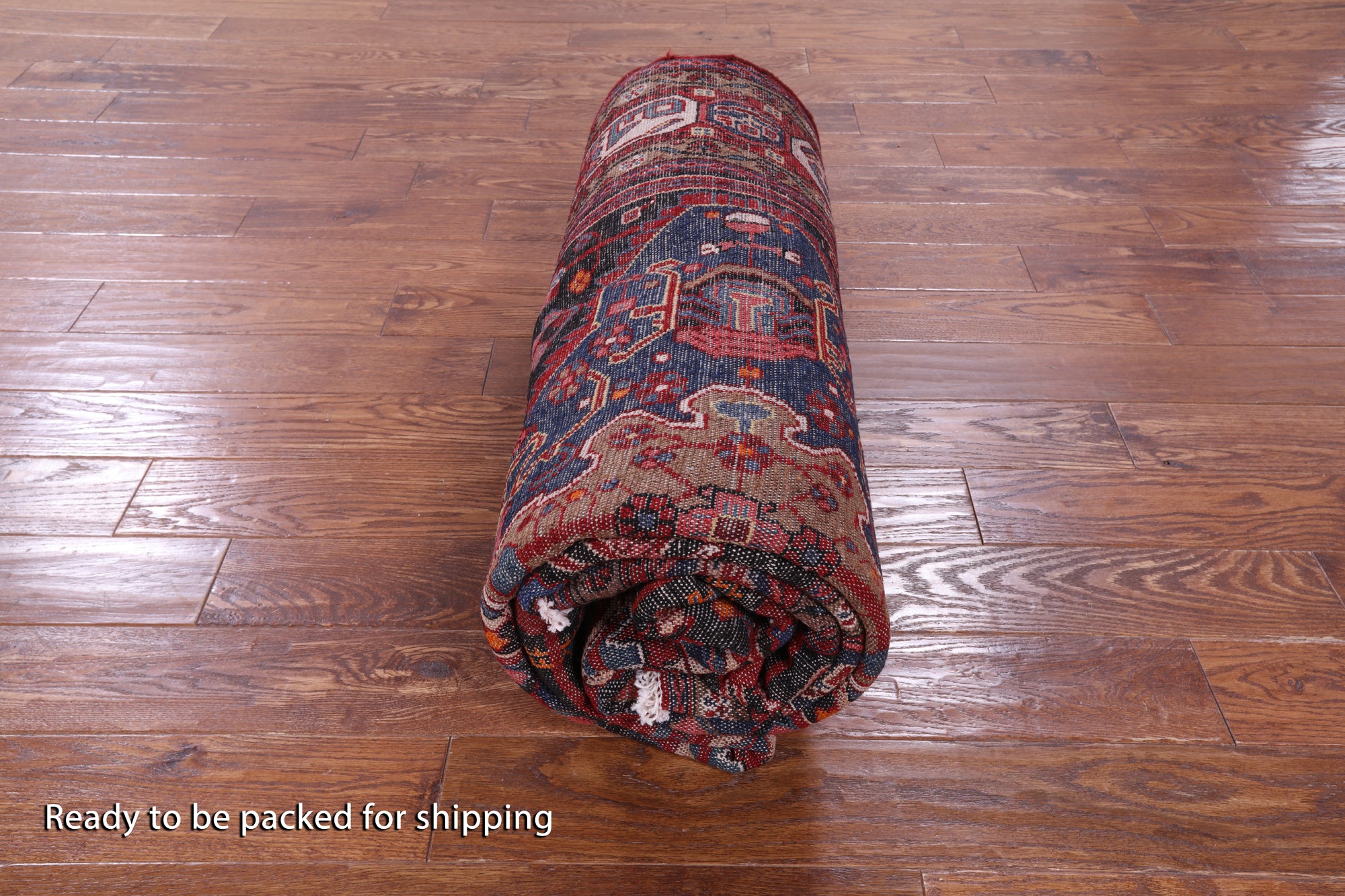 Black New Authentic Persian Nahavand Handmade Wool Rug - 5' 7" X 10' 4" - Golden Nile