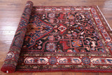 Black New Authentic Persian Nahavand Handmade Wool Rug - 5' 7" X 10' 4" - Golden Nile