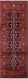 New Persian Hamadan Runner Rug - 3' 9" X 10' 8" - Golden Nile