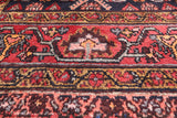 New Authentic Persian Hamadan Runner Rug - 3' 7" X 10' 7" - Golden Nile