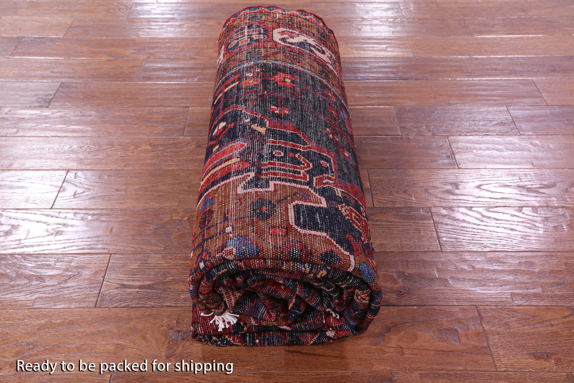 Black New Authentic Persian Nahavand Rug - 4' 11" X 10' 0" - Golden Nile