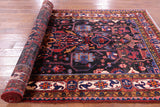 Black New Authentic Persian Nahavand Rug - 4' 11" X 10' 0" - Golden Nile
