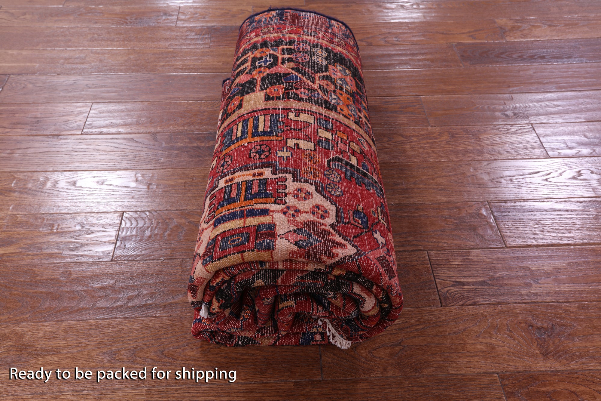 Black New Authentic Persian Nahavand Area Wool Rug - 4' 9" X 9' 2" - Golden Nile