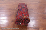 Black New Authentic Nahavand Persian Hand Knotted Wool Rug - 5' 4" X 10' 11" - Golden Nile