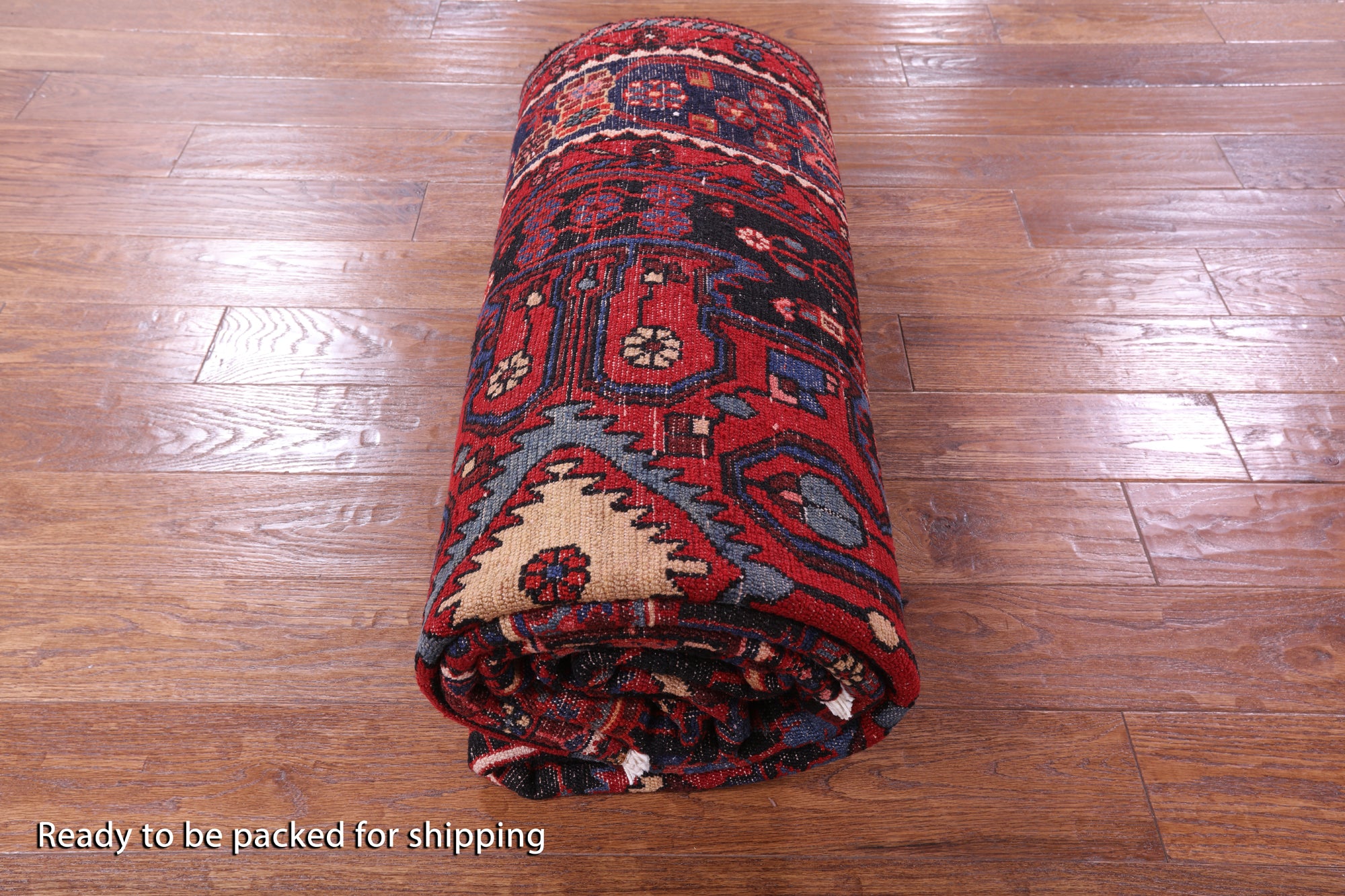 New Authentic Persian Nahavand Hand Knotted Rug - 5' 3" X 10' 8" - Golden Nile