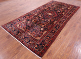 New Authentic Persian Nahavand Hand Knotted Rug - 5' 3" X 10' 8" - Golden Nile