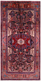 Black New Authentic Persian Nahavand Wool Rug - 5' 2" X 10' 0" - Golden Nile
