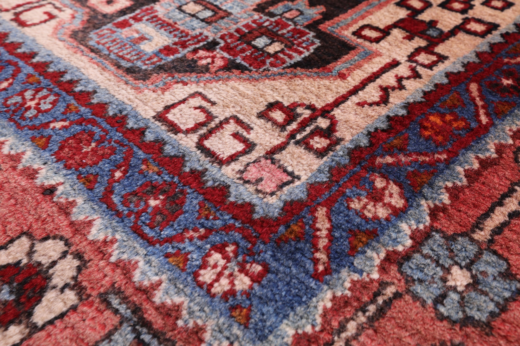 Black New Authentic Persian Nahavand Wool Rug - 5' 2" X 10' 0" - Golden Nile