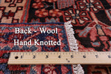 Black New Authentic Persian Nahavand Wool Rug - 5' 2" X 10' 0" - Golden Nile