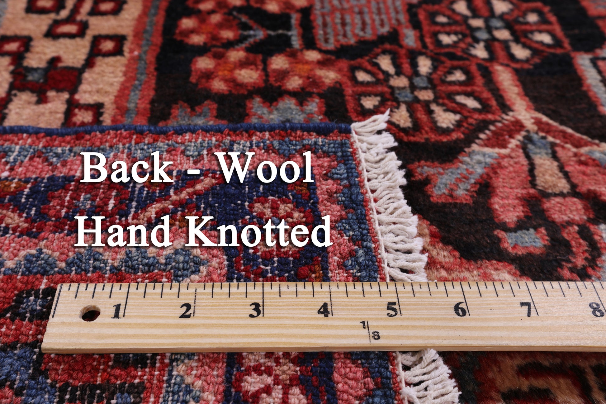 Black New Authentic Persian Nahavand Wool Rug - 5' 2" X 10' 0" - Golden Nile