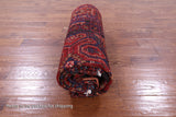 Black New Authentic Persian Nahavand Wool Rug - 5' 3" X 9' 0" - Golden Nile