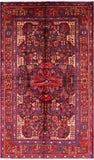 Black New Authentic Persian Nahavand Wool Rug - 5' 3" X 9' 0" - Golden Nile