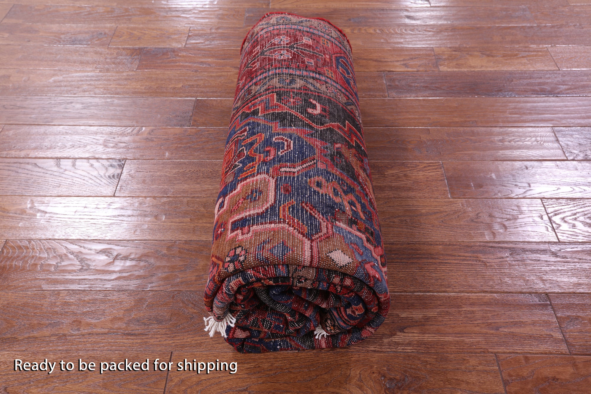 Black New Authentic Persian Nahavand Hand Knotted Rug - 4' 11" X 9' 9" - Golden Nile