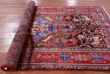 Black New Authentic Persian Nahavand Hand Knotted Rug - 4' 11" X 9' 9" - Golden Nile