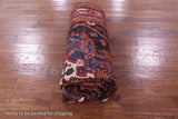 Black New Authentic Persian Nahavand Wool Rug - 5' 5" X 10' 10" - Golden Nile