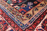 Black New Authentic Persian Nahavand Wool Rug - 5' 5" X 10' 10" - Golden Nile