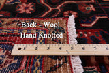 Black New Authentic Persian Nahavand Wool Rug - 5' 5" X 10' 10" - Golden Nile