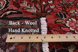 Red New Authentic Persian Nahavand Handmade Rug - 5' 2" X 9' 6" - Golden Nile