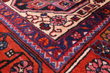 Black New Persian Nahavand Hand Knotted Rug - 5' 9" X 10' 6" - Golden Nile