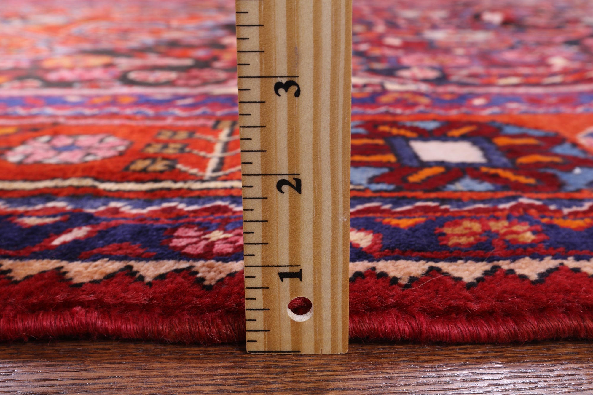 Black New Persian Nahavand Hand Knotted Rug - 5' 9" X 10' 6" - Golden Nile