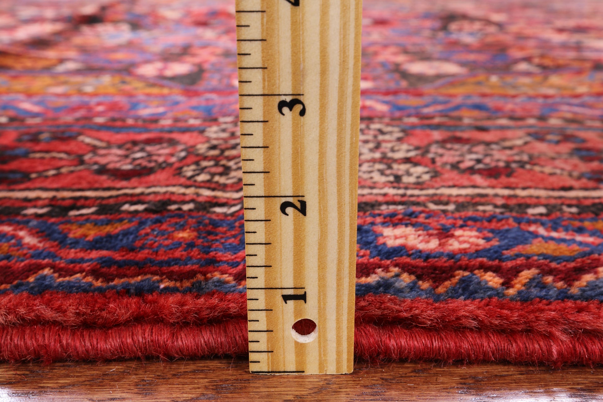 Black New Authentic Persian Nahavand Hand Knotted Rug - 5' 7" X 9' 9" - Golden Nile