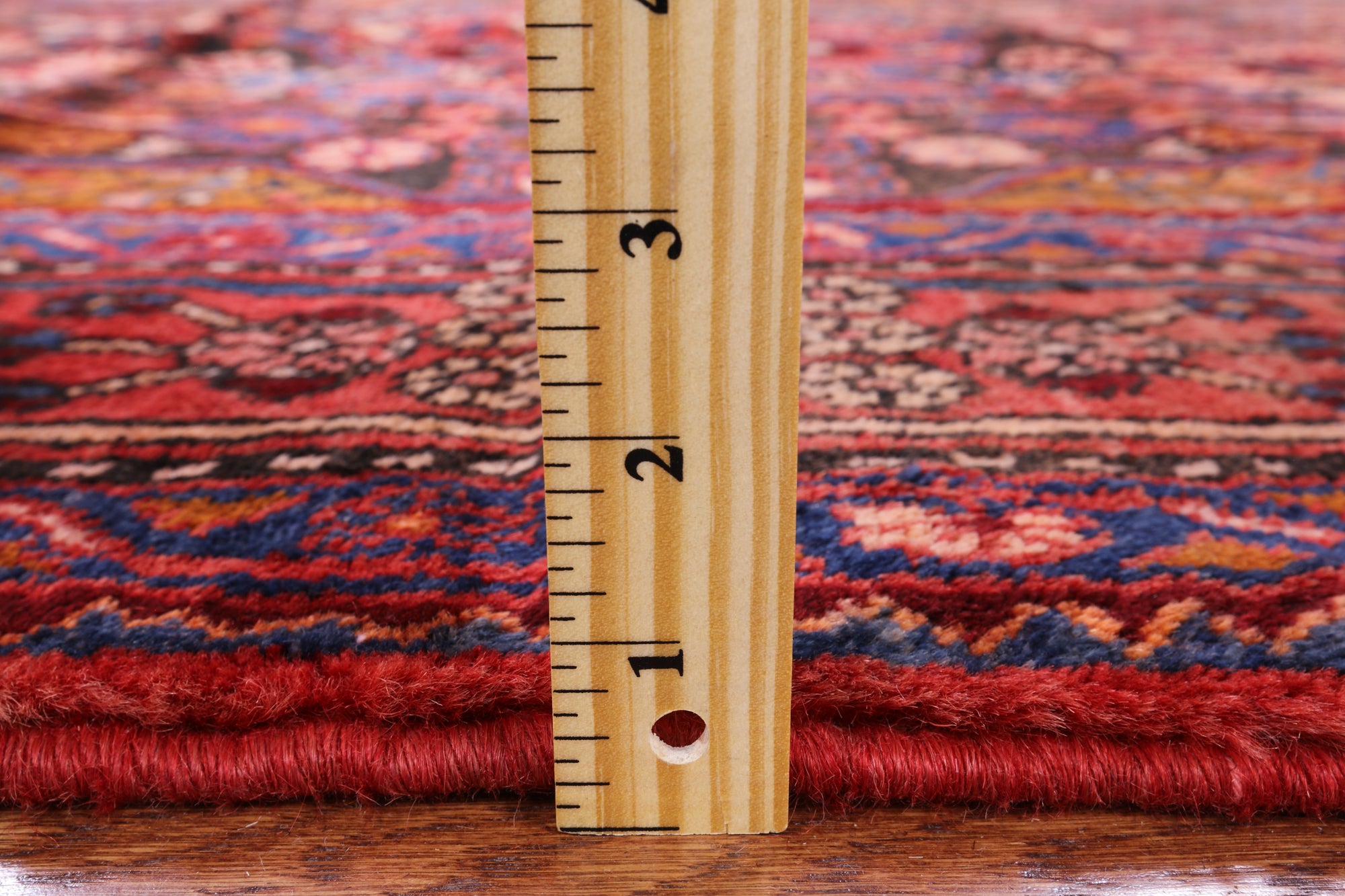Black New Authentic Persian Nahavand Hand Knotted Rug - 5' 7" X 9' 9" - Golden Nile