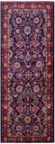 New Authentic Persian Mahal Wool Runner Rug - 3' 9" X 10' 0" - Golden Nile