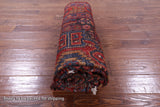 Black New Authentic Persian Nahavand Hnad Knotted Rug - 5' 4" X 9' 1" - Golden Nile