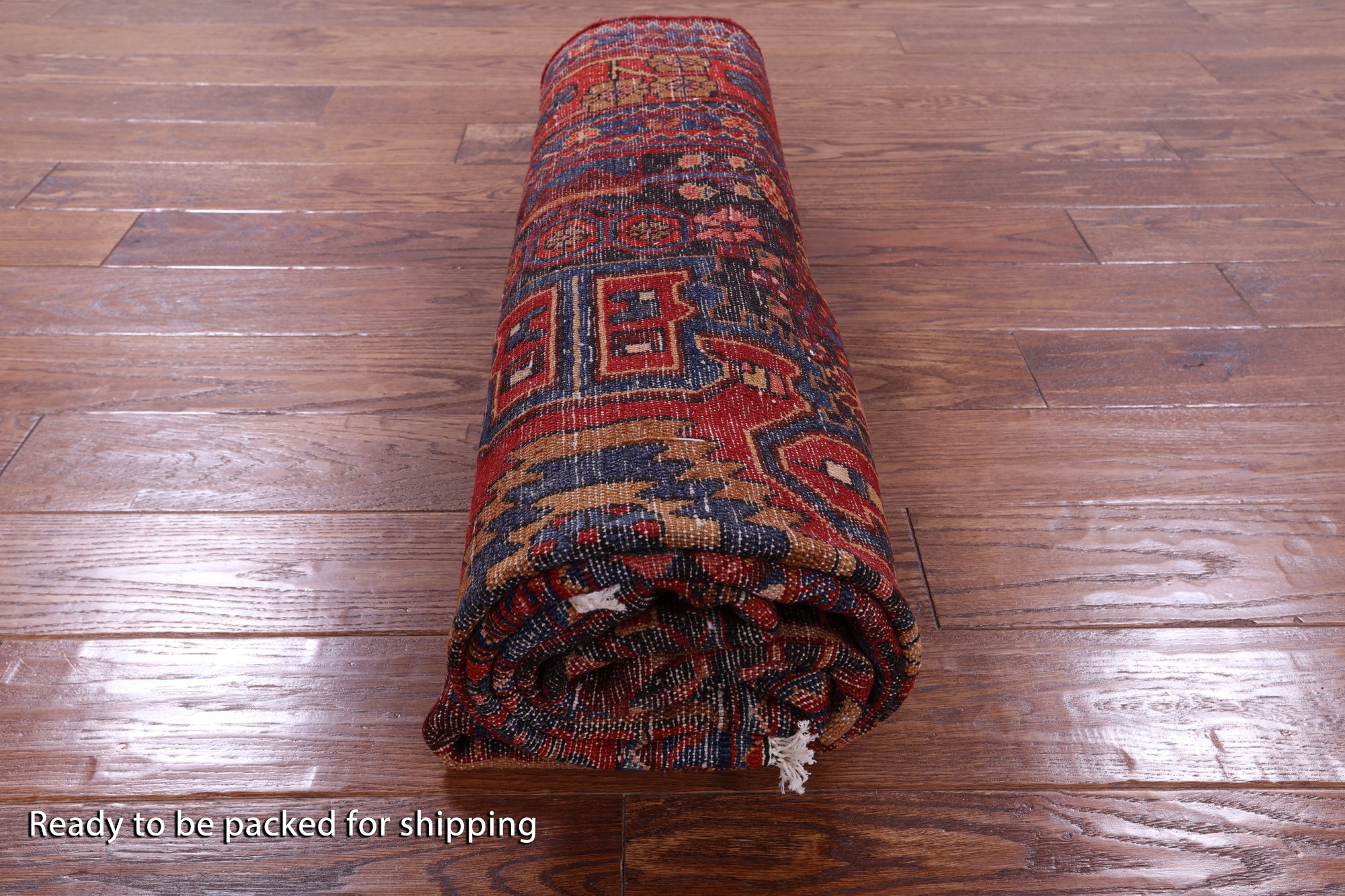 Black New Authentic Persian Nahavand Hnad Knotted Rug - 5' 4" X 9' 1" - Golden Nile