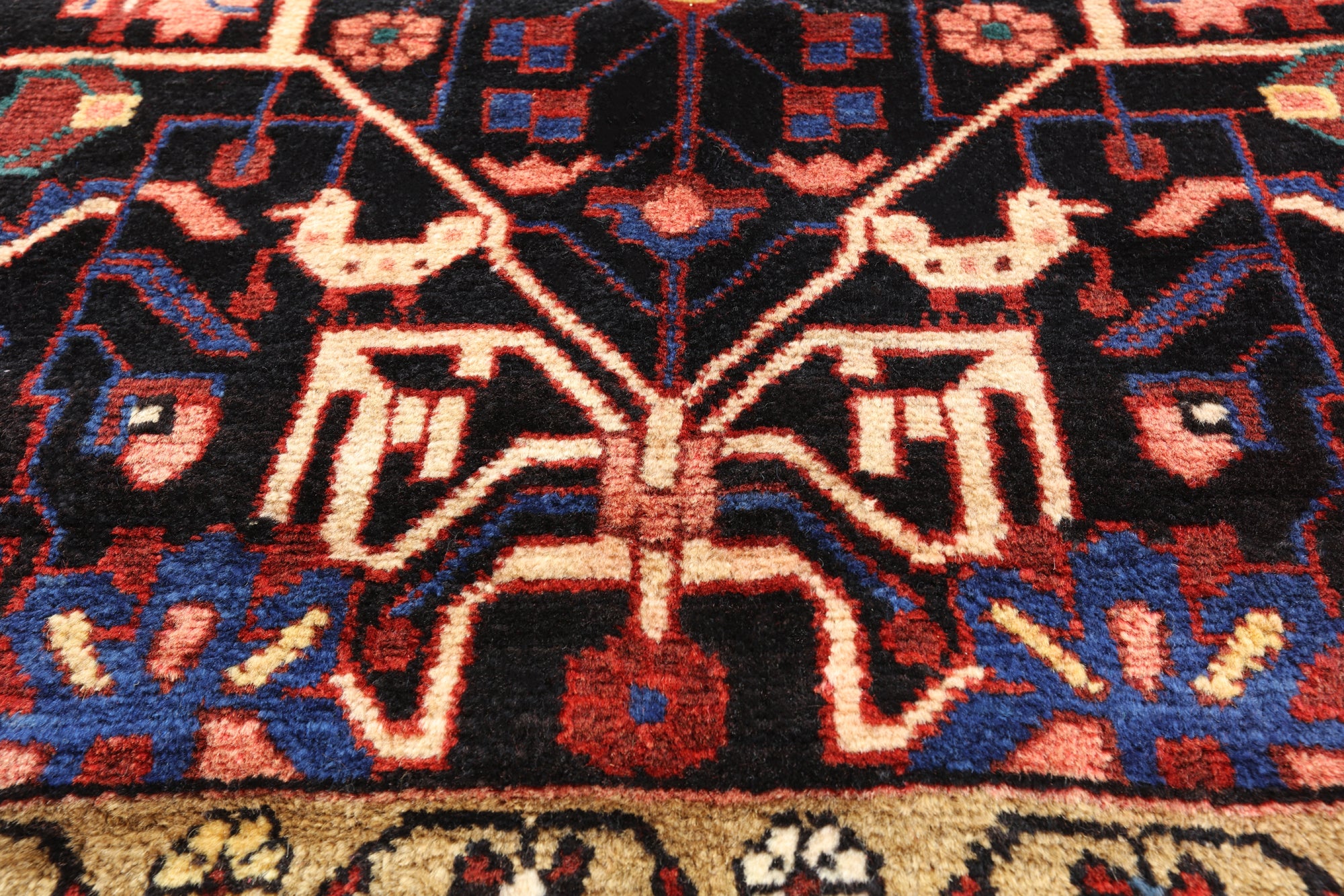 New Persian Nahavand Wool Rug 5' 5" X 10' 1" - Golden Nile
