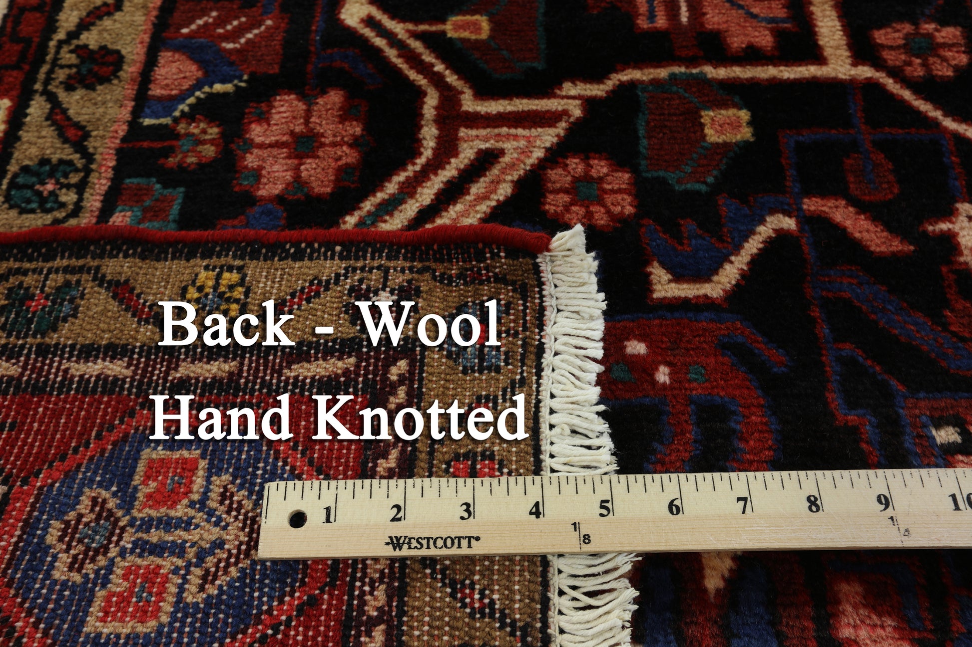 New Persian Nahavand Wool Rug 5' 5" X 10' 1" - Golden Nile