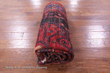 Black New Authentic Persian Nahavand Hand Knotted Rug - 4' 11" X 10' 0" - Golden Nile