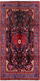 Black New Authentic Persian Nahavand Hand Knotted Rug - 4' 11" X 10' 0" - Golden Nile