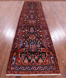 New Authentic Persian Nahavand Runner Rug - 3' 8" X 16' 2" - Golden Nile