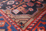 Black New Runner Authentic Persian Nahavand Rug - 3' 10" X 16' 1" - Golden Nile